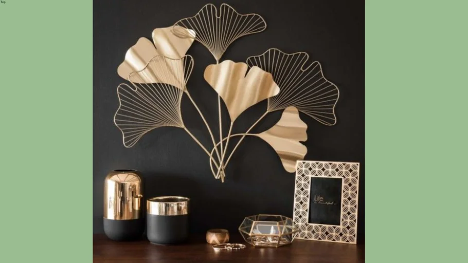 metal+leaf+decor.skp