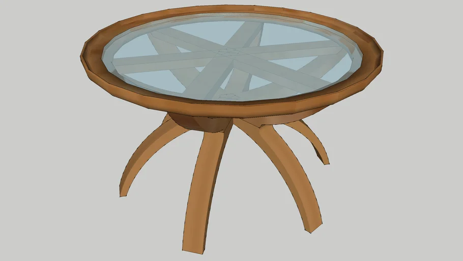 Mid Century Center Table