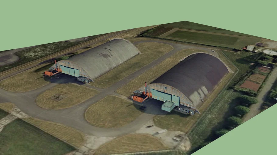 L Type Hangars1, Colerne Airfield, Wiltshire
