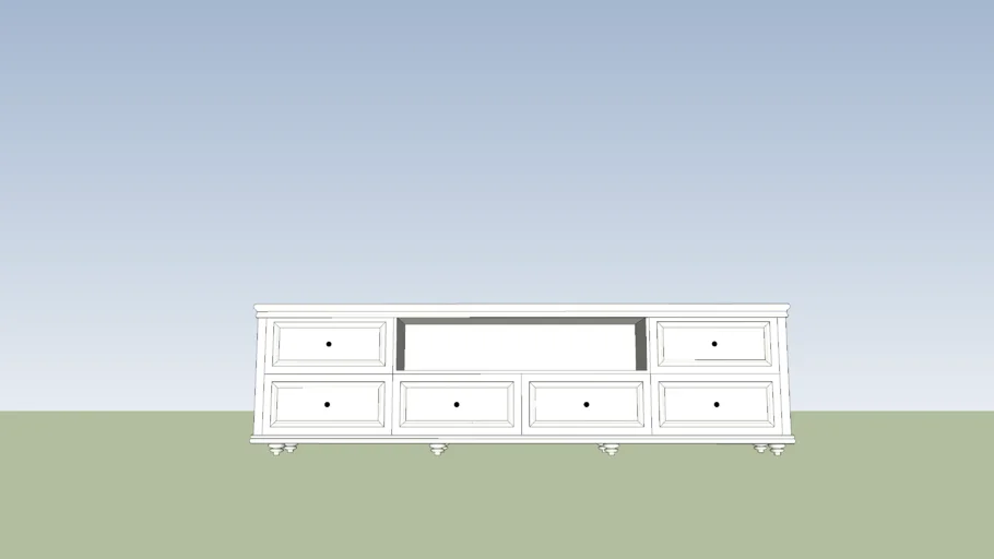 Ivorie TV Cabinet table simple classic