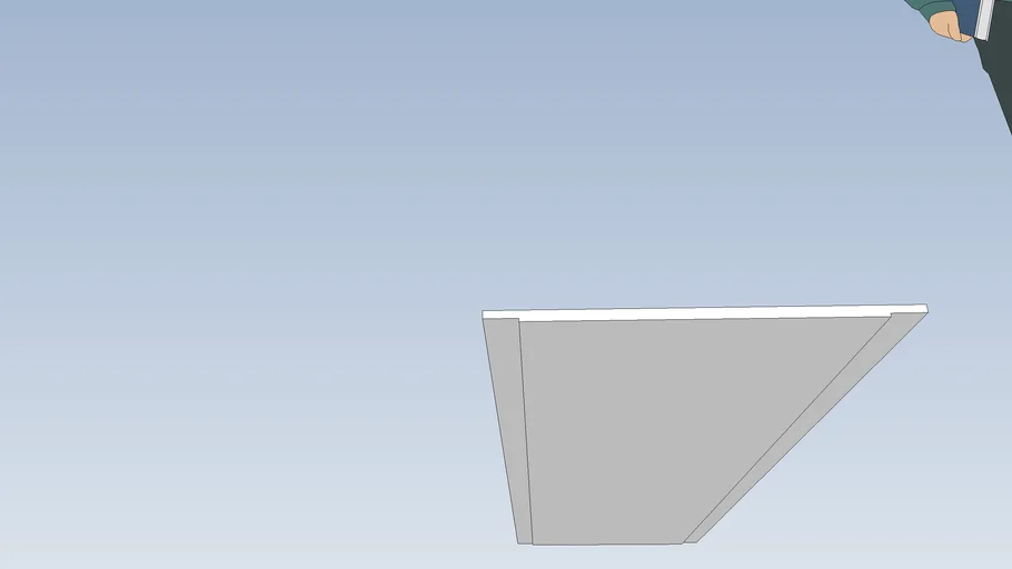 placa de gesso acartonado / chapa de gesso acartonado 2,00x0,60