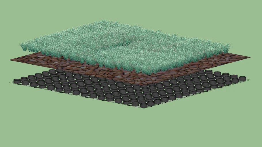 ECOPAVIMENTO PISO PERMEÁVEL DRENANTE ECOTELHADO®