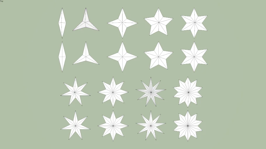 Estrellas de varias puntas