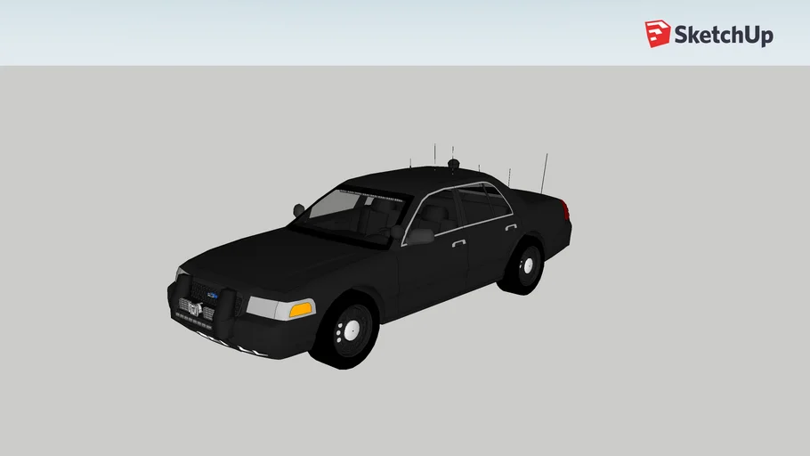 Unmarked Police Car