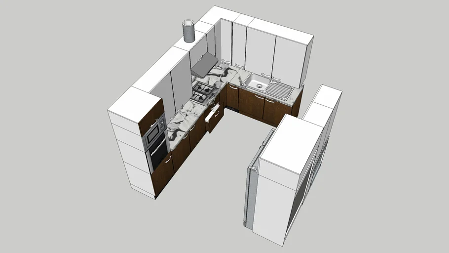 Small Kitchen for Apartments