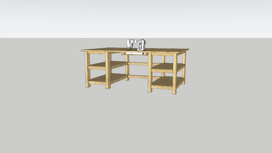 Sewing table | 3D Warehouse