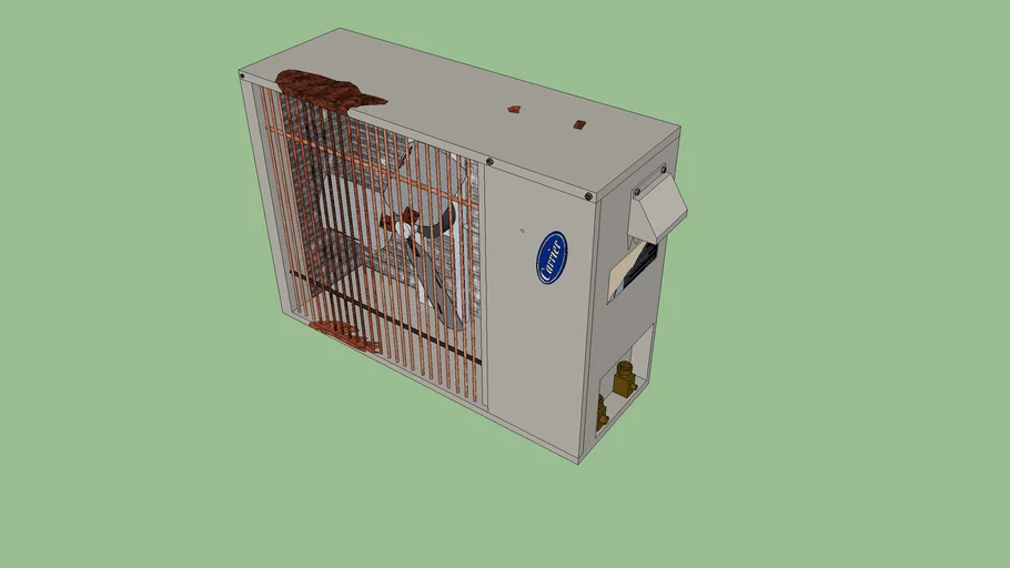 Rusty/Damaged Carrier Mini Split Air conditioner/Heat Pump
