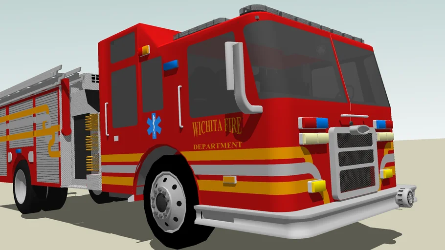 Wichita Fire Engine -  unfinished