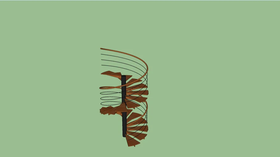 tangga spiral