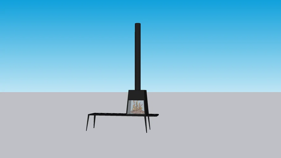WITTUS SHAKER FIREPLACE