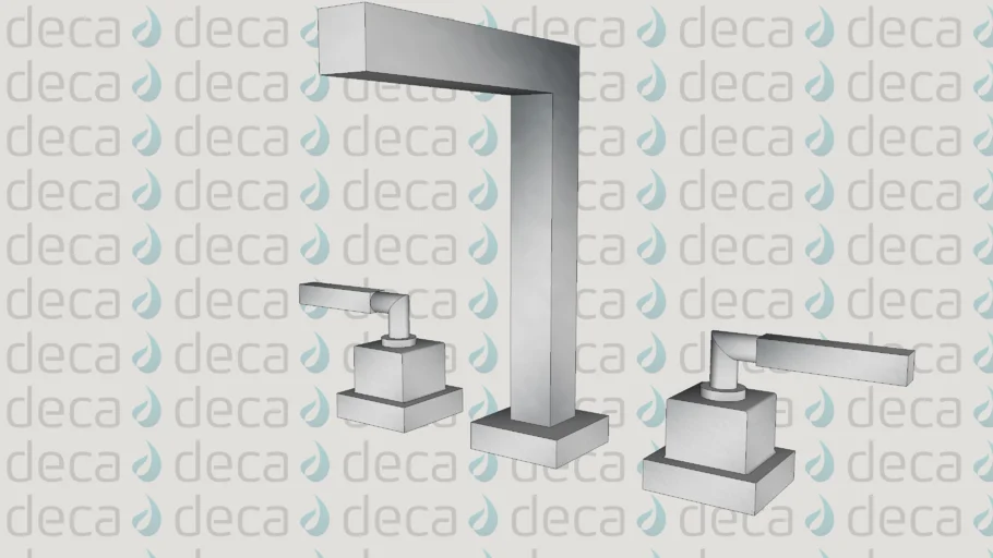 Deca Misturador Lavatório Quadratta Código 1877.C83 Mesa Bica Alta