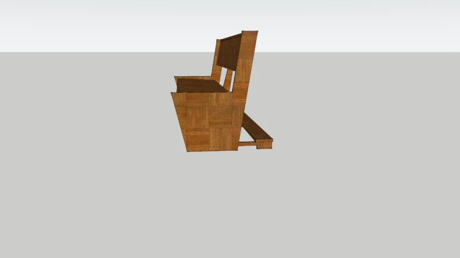 Banca de madera