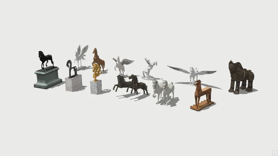 Horse  Sculptures Collection