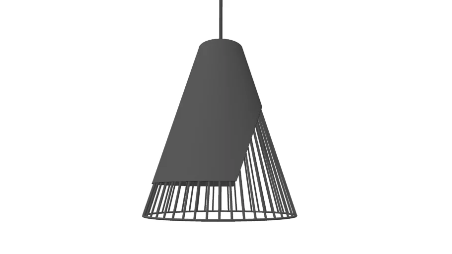 Concic Section Hyperbola Pendant by Castor Design