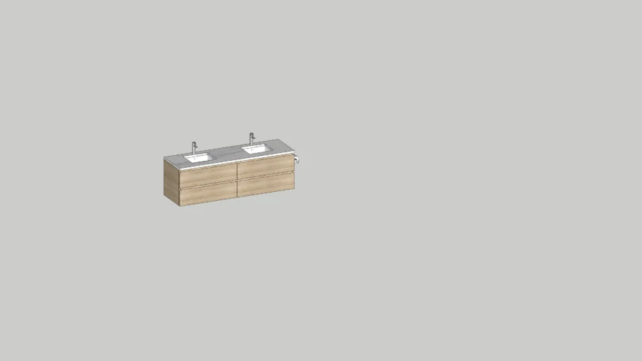 double sink vanity