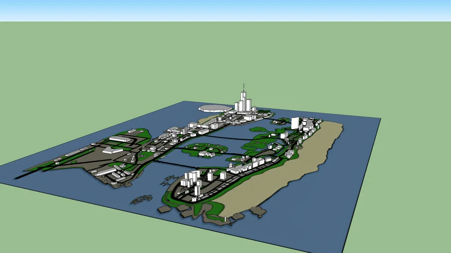 gta vcs map