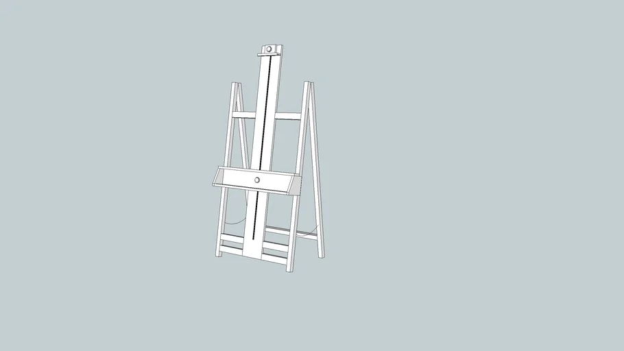 folding painters easel