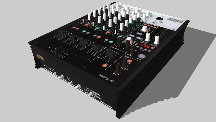 Korg Zero 4 | 3D Warehouse