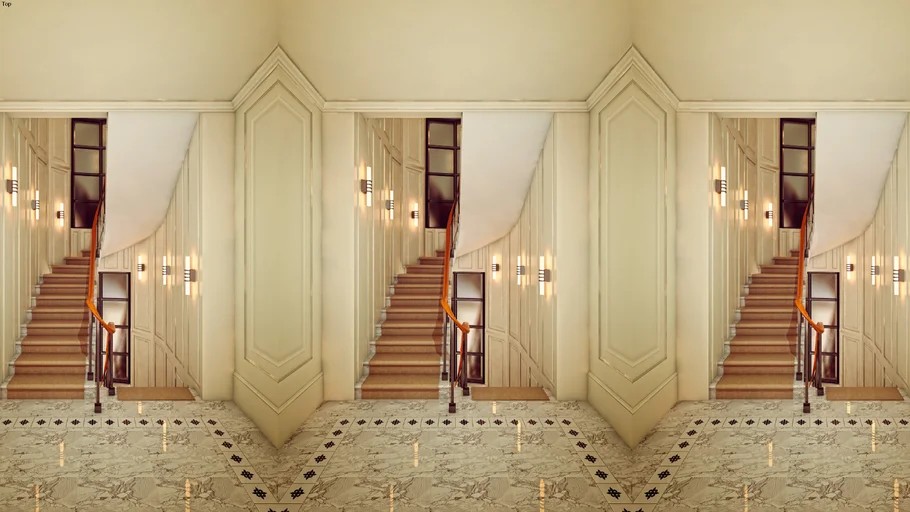 U shaped Staircase