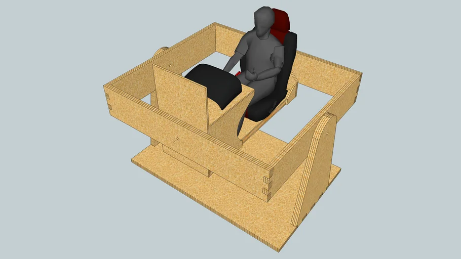DIY motion flight simulator