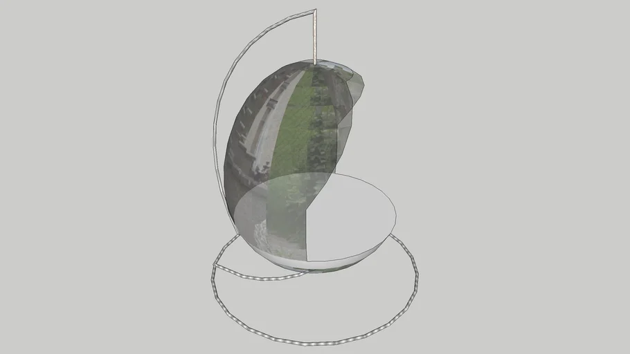Hanging Pod Seat Transparent Shell
