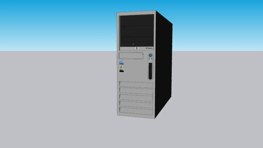HP Compaq DC7700 - desktop computer - CMT - Pentium 4