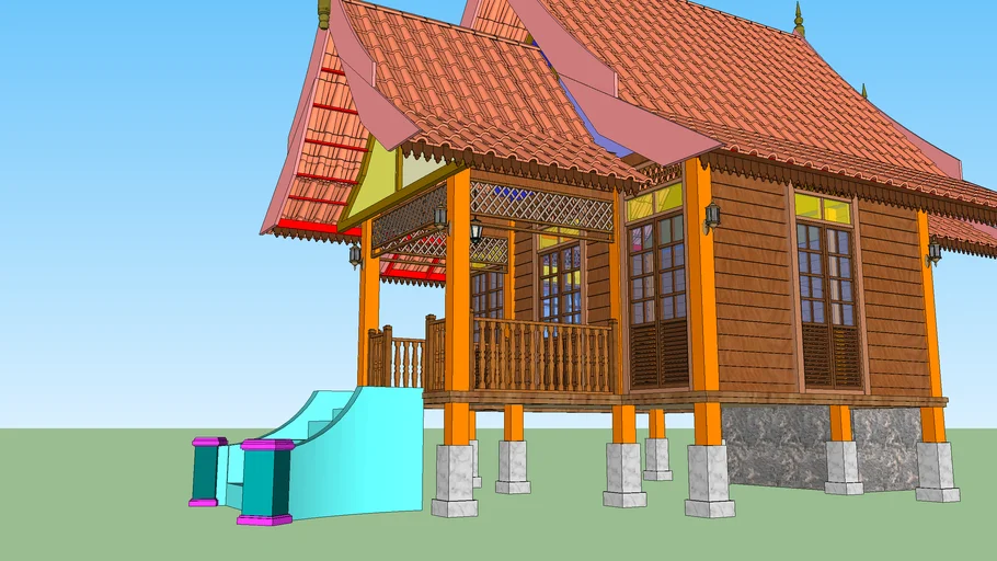 MALAY TRADITIONAL HOUSE