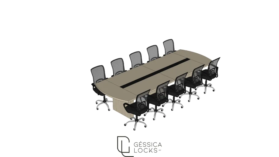 MESA REUNIÃO 10-12 PESSOAS