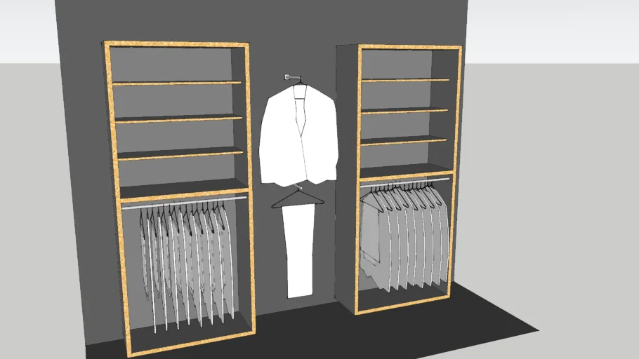 Clothing Display Unit