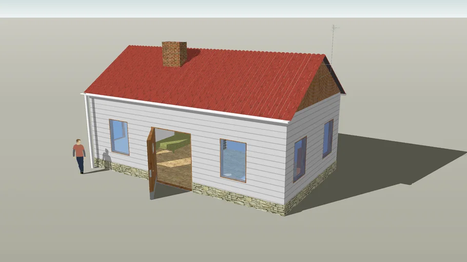 hus, house