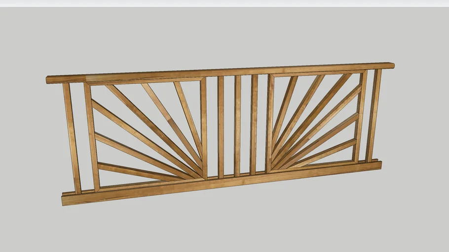cloture bois 2,5m ROSEAUX Vivre en Bois