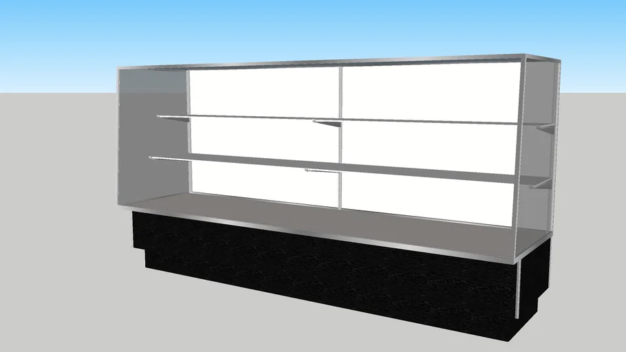 Supermarket shelves