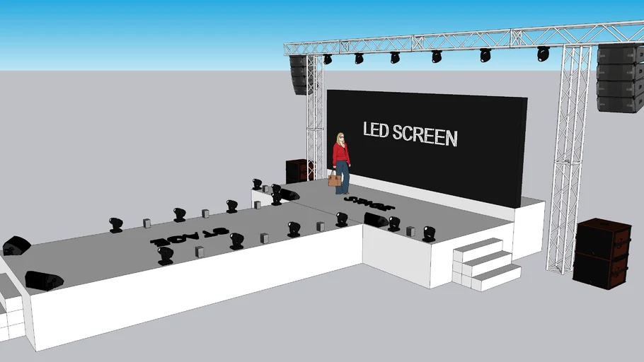 fashion show design stage