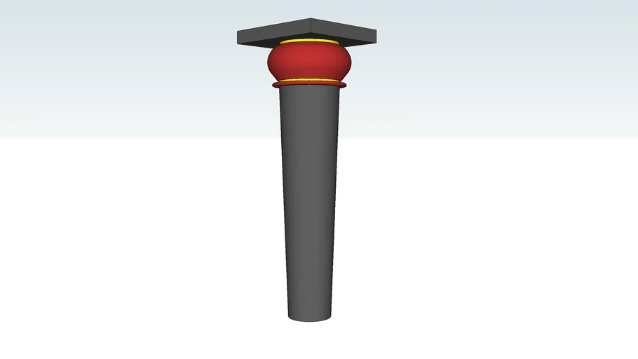 columna cretense minoica