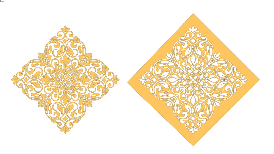 Ornamental floral
