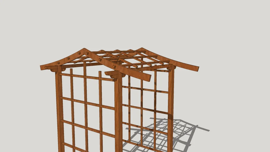 Asian Pergola
