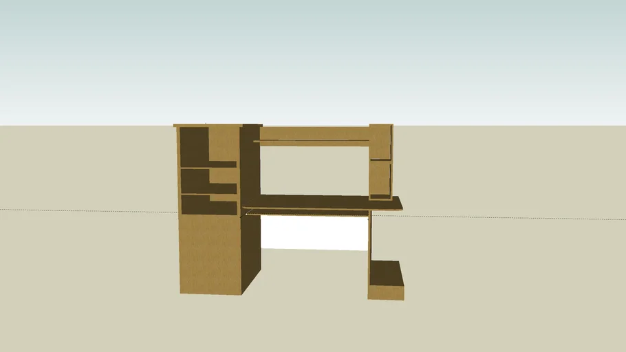Computer table | 3D Warehouse