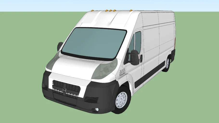 Dodge RAM ProMaster Cargo Van L3H2 2013