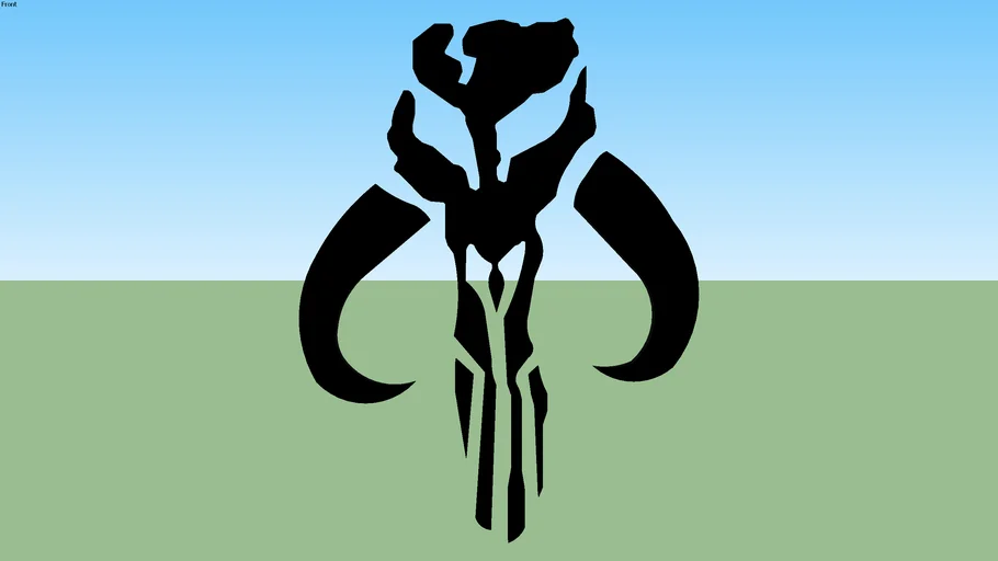 Mandalorian Insignia (Shoulder Symbol )