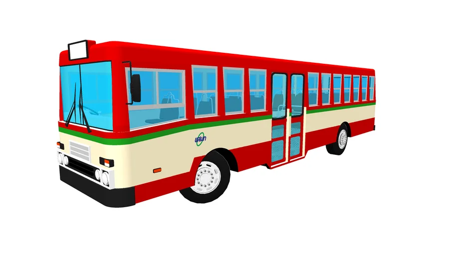 Thailand Open Air Bus #thailand #bus #openair #bangkok #รถเมล์ #รถเมล์แดง #ขสมก