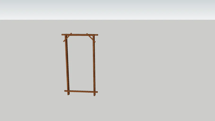 Door frame, ວົງກົບປະຕູ วงกบประตู