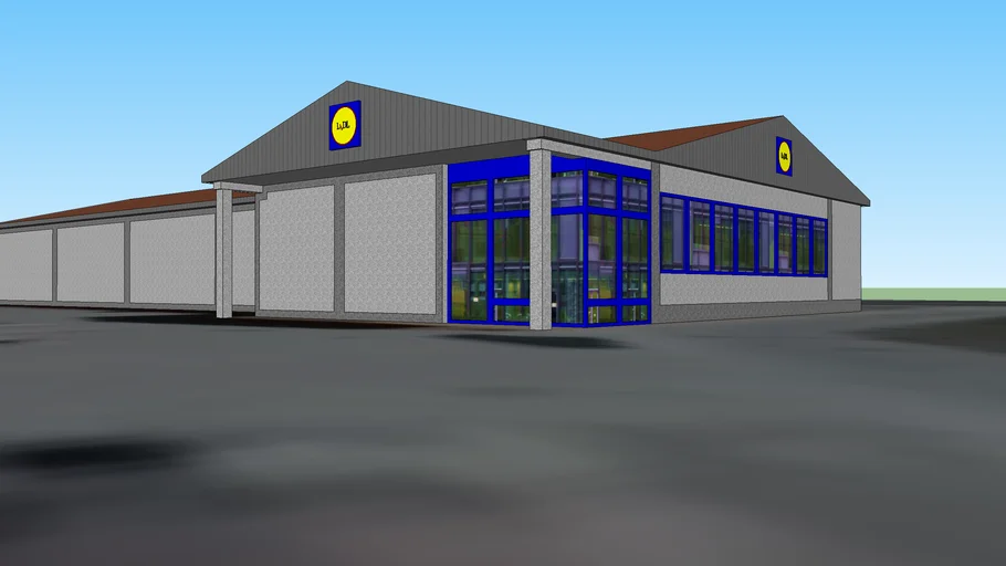 LiDL i Tomelilla | 3D Warehouse