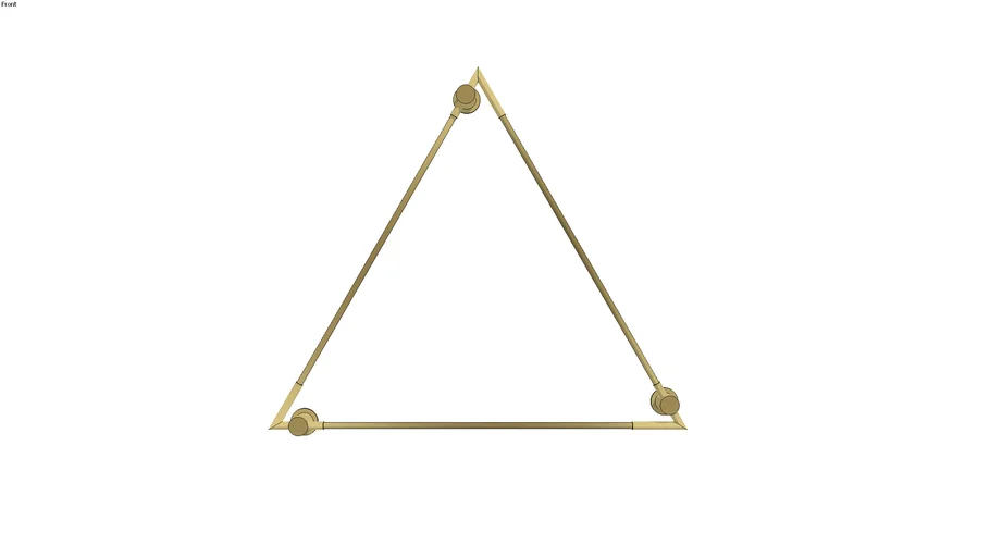 Juniper Lighting - Thin Primaries - Wall Mounted - Triangle | 3D Warehouse