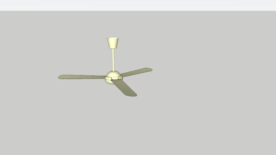 1960s KDK ceiling fan (made in either Japan or Hong Kong)