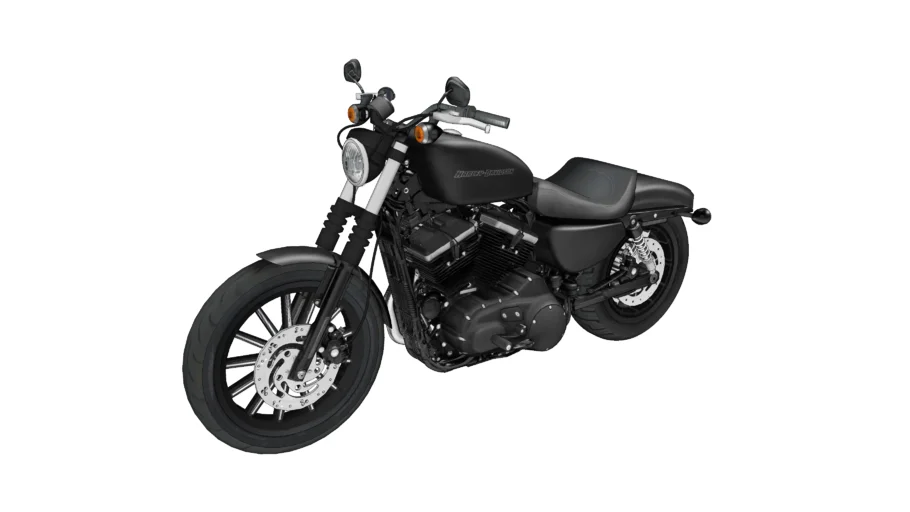 Moto Harley Davidson 883