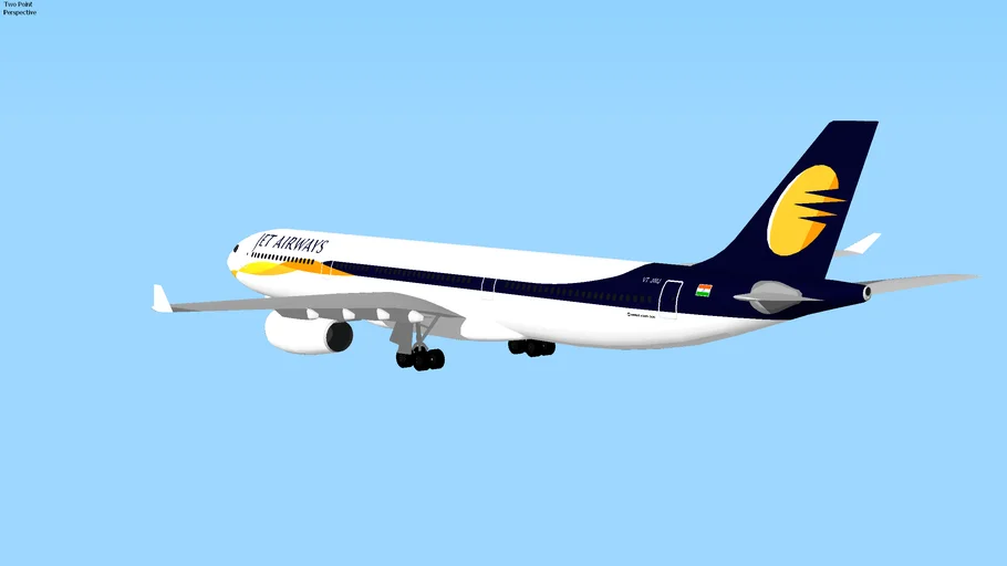 Jet Airways Airbus A330-300 VT-JWU