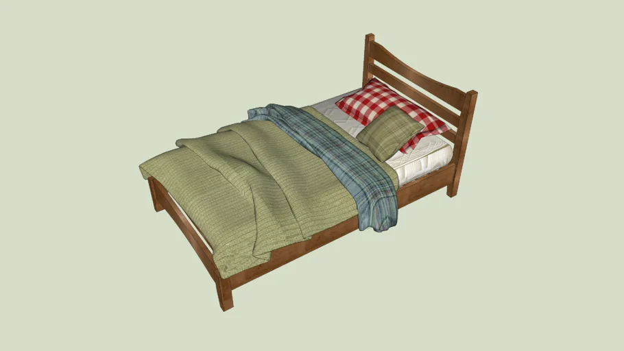침대+이불 Bed with blanket
