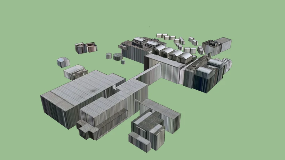 projac atualizado-estudios da globo no Rio de Janeiro | 3D Warehouse