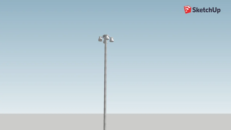 High mast tower light