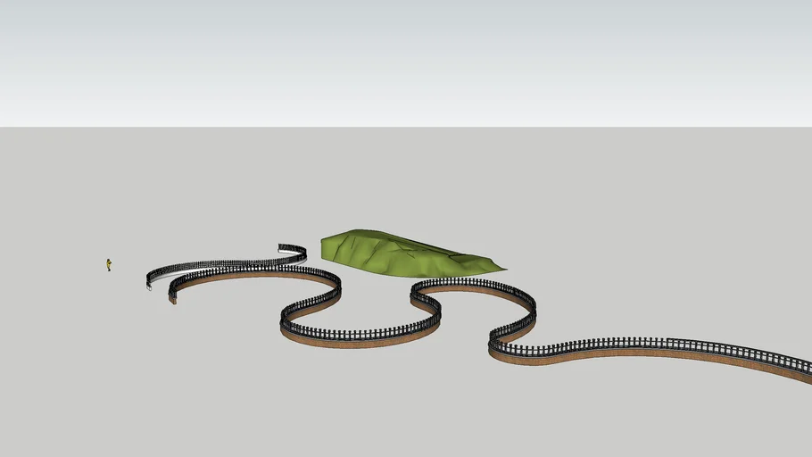 Curve fence
